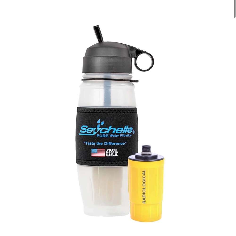 Seychelle RAD Radiological 28oz Flip Top Bottle NWT